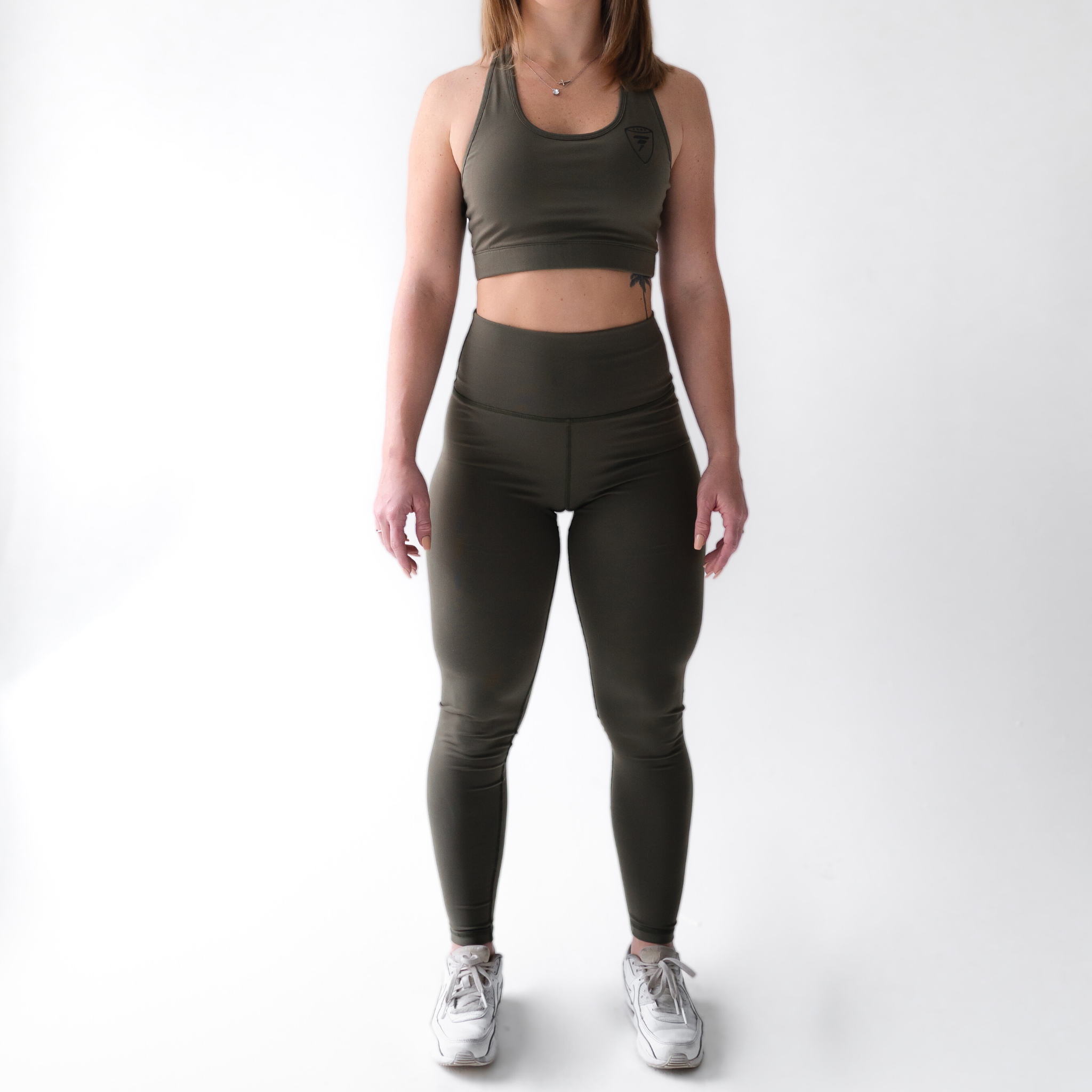 Signature Leggings Olive Green –