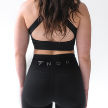Load image into Gallery viewer, Women&#39;s Noir Signature Sports Bra
